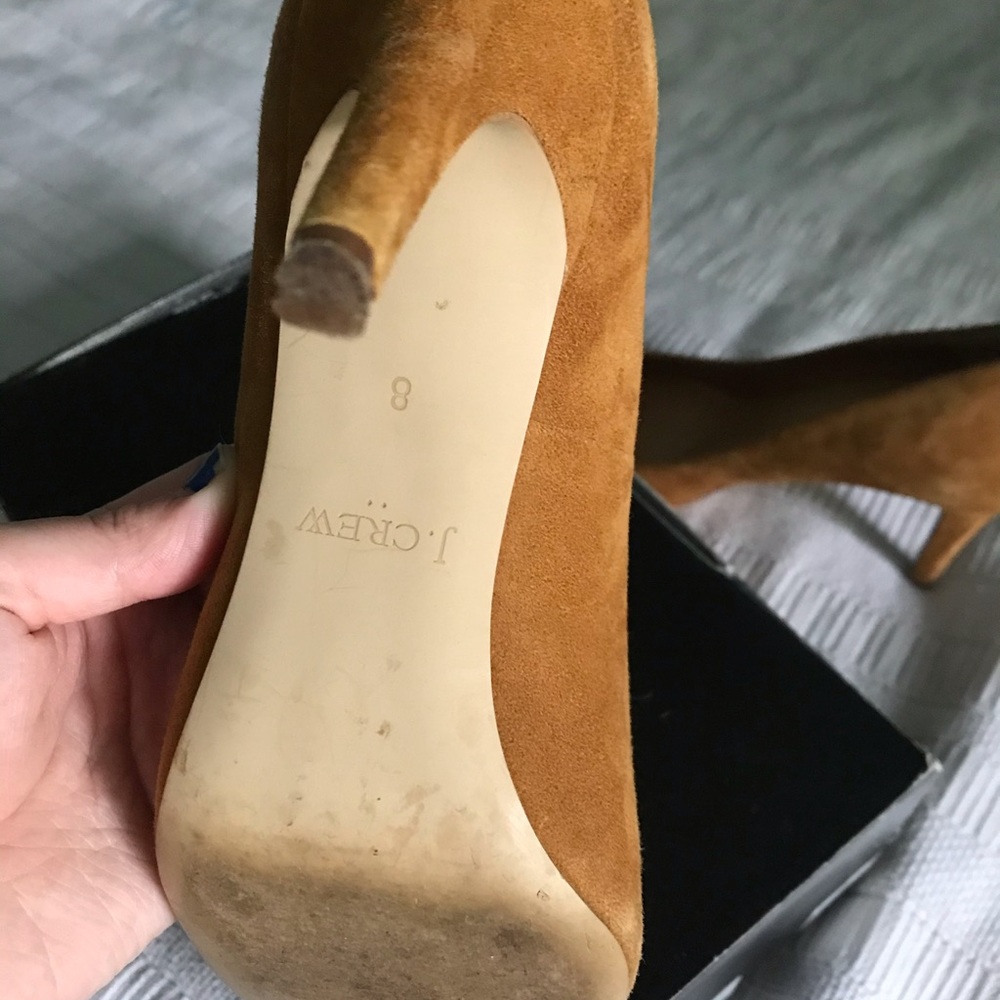 J Crew Isabelle Suede Pumps-Excellent Condition - Picture 6 of 8